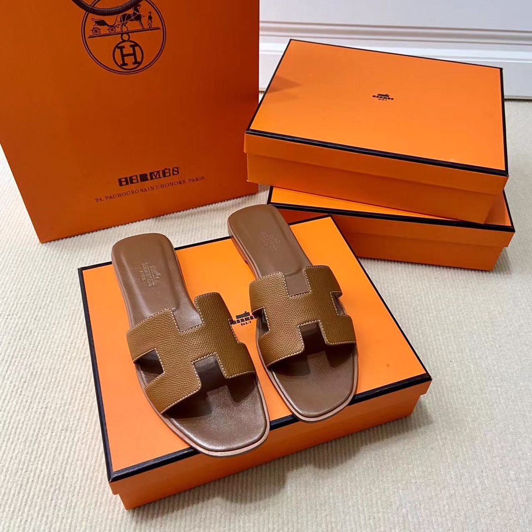 에르메스 올수공 오란 슬리퍼 샌들 앱송 26